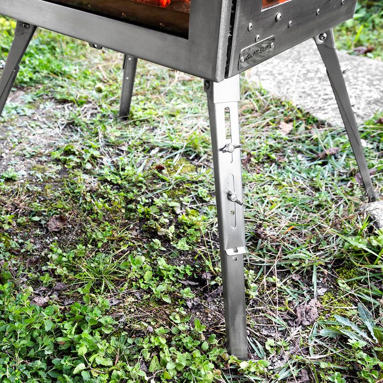 薪ストーブ用 延長脚 (オーラ ver.2 ステンレス) / Extension Legs AURA ver.2 SUS