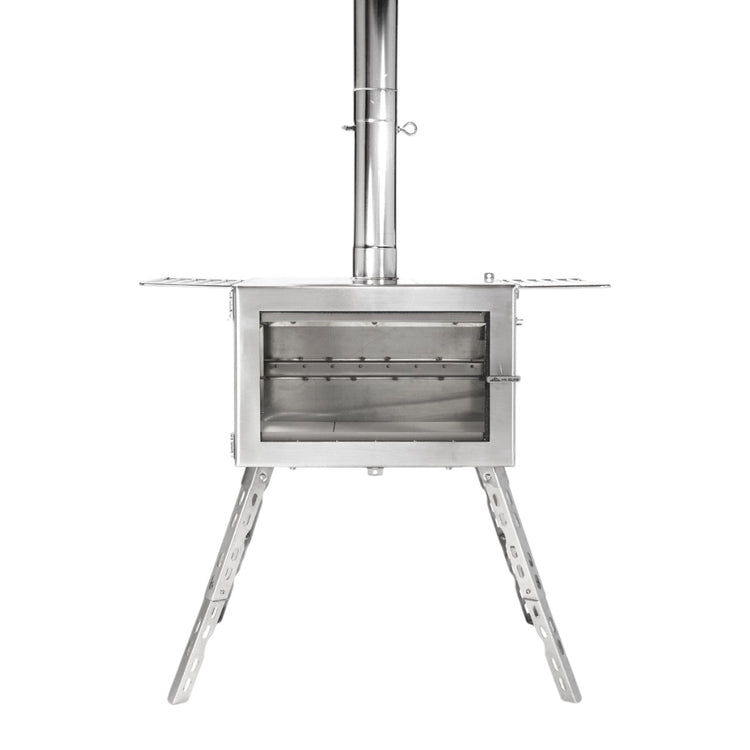 薪ストーブ用 折りたたみ延長脚 (ステンレス) / Folding Extension Legs SUS