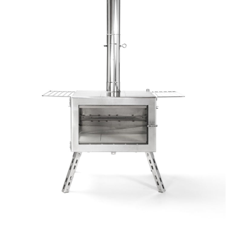 薪ストーブ用 折りたたみ延長脚 (ステンレス) / Folding Extension Legs SUS