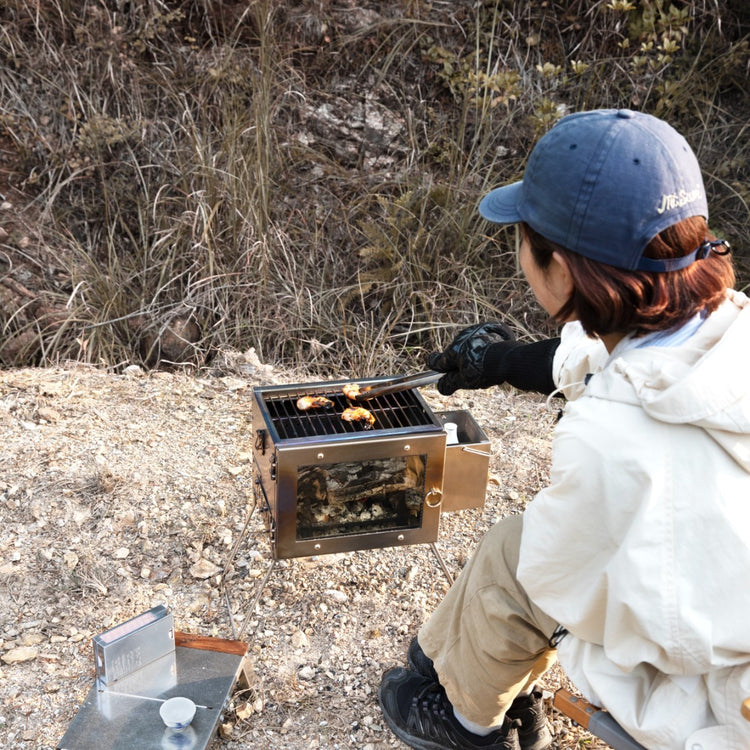 アウトドア薪ストーブ マイクロ チタン / Woodstove MICRO Ti