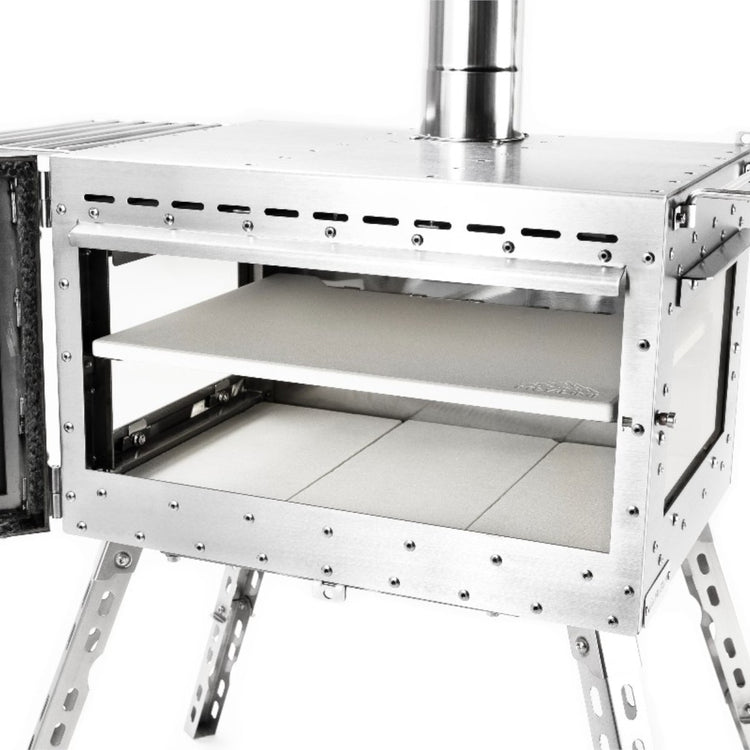 アウトドア薪ストーブ オーラ FG ステンレス / Woodstove AURA FG SUS