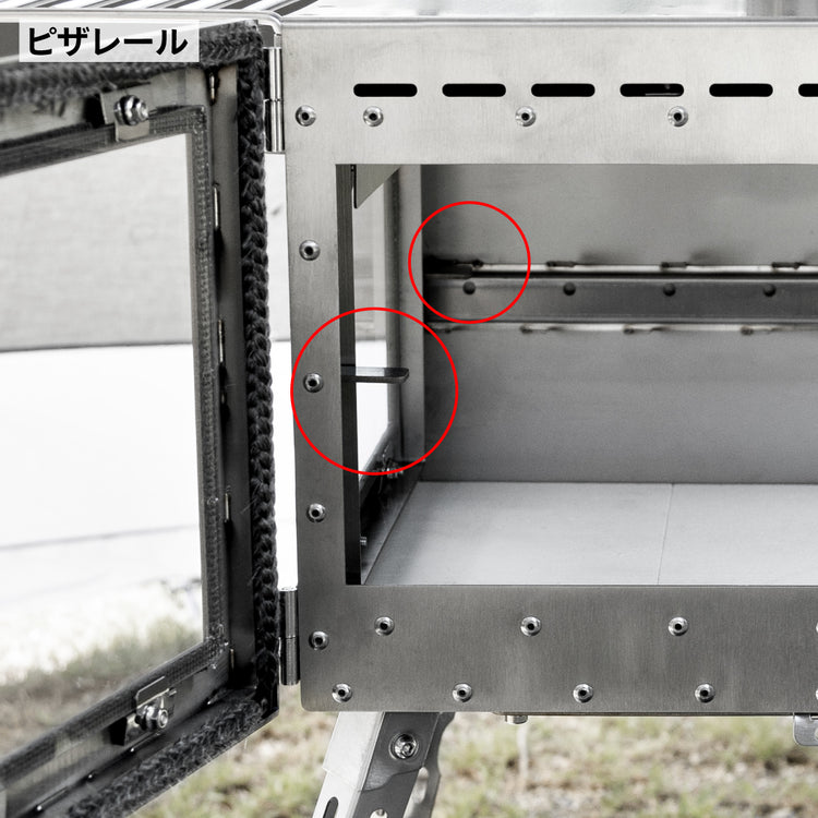 アウトドア薪ストーブ オーラ3 ステンレス 交換用パーツ / Woodstove AURA3 SUS Parts