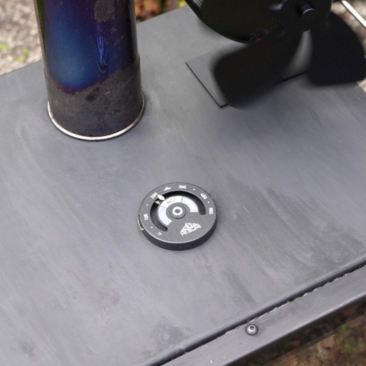 マグネット式 ストーブ温度計 EC / Magnetic Stove Thermometer Enamel Coat
