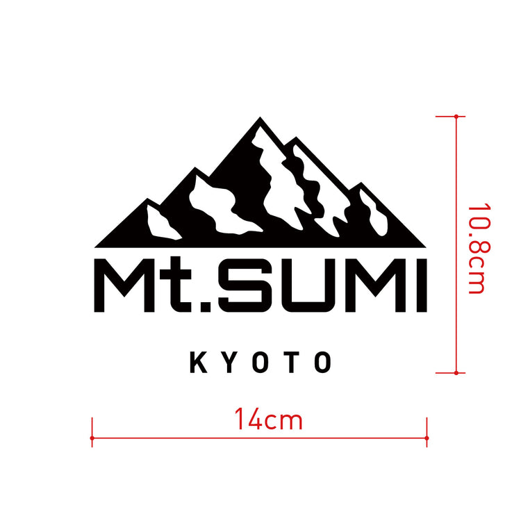Mt.SUMI カッティングロゴステッカー / Mt.SUMI Cutting Logo Sticker