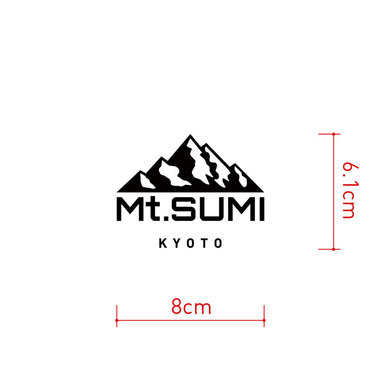 Mt.SUMI カッティングロゴステッカー / Mt.SUMI Cutting Logo Sticker