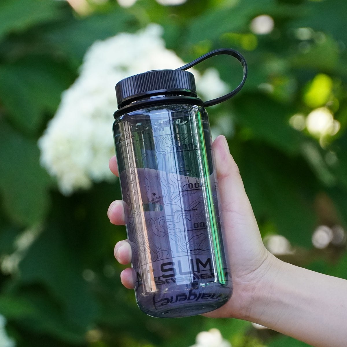 Mt.SUMI別注 Nalgene 広口 0.5L グレー / Mt.SUMI × Nalgene Wide Mouth Water Bottle Gray
