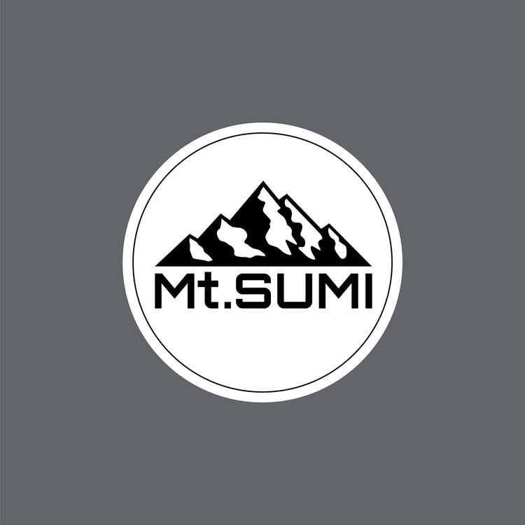 オフィシャルサイト限定販売 Mt.SUMI ロゴステッカー φ80mm / Mt.SUMI Sticker