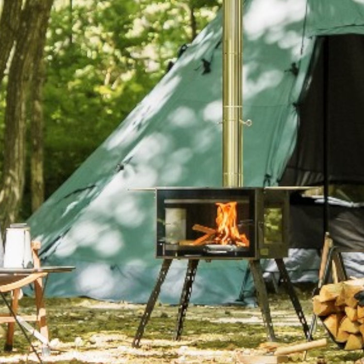 【9月29日12時～ 再販予定】アウトドア薪ストーブ オーラ FG / Woodstove AURA FG