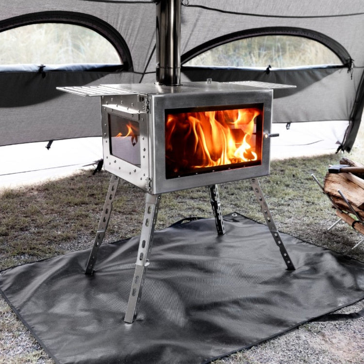 【オフィシャル限定 予約受付中】アウトドア薪ストーブ オーラ3 ステンレス / Woodstove AURA3 SUS