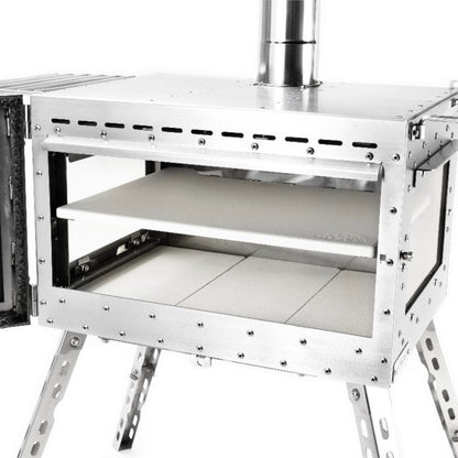 アウトドア薪ストーブ オーラ FG ステンレス / Woodstove AURA FG SUS