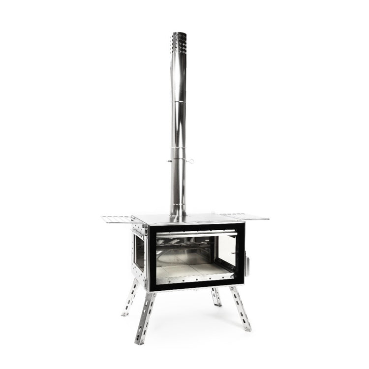 【予約販売分完売・次回9/30 12:00発売】アウトドア薪ストーブ オーラ FG ステンレス / Woodstove AURA FG SUS