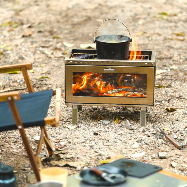 アウトドア薪ストーブ ミドラ ステンレス / Woodstove MIDORA SUS