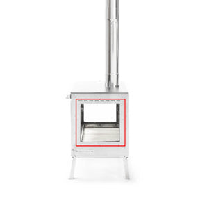 アウトドア薪ストーブ ミドラ ステンレス 交換用パーツ / Woodstove