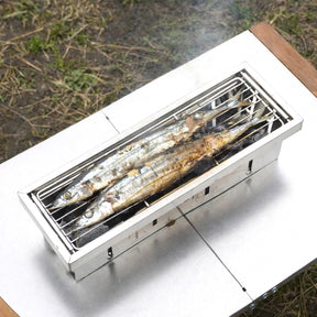 バーベキュー・調理用品 MSM mirror パーフェクトグリル ハーフユニット (サンマ) / PerfectGrill Half