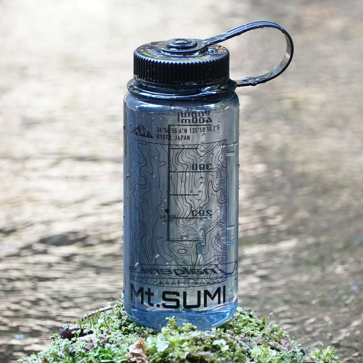 Mt.SUMI別注 Nalgene 広口 0.5L グレー / Mt.SUMI × Nalgene Wide Mouth Water Bottle Gray