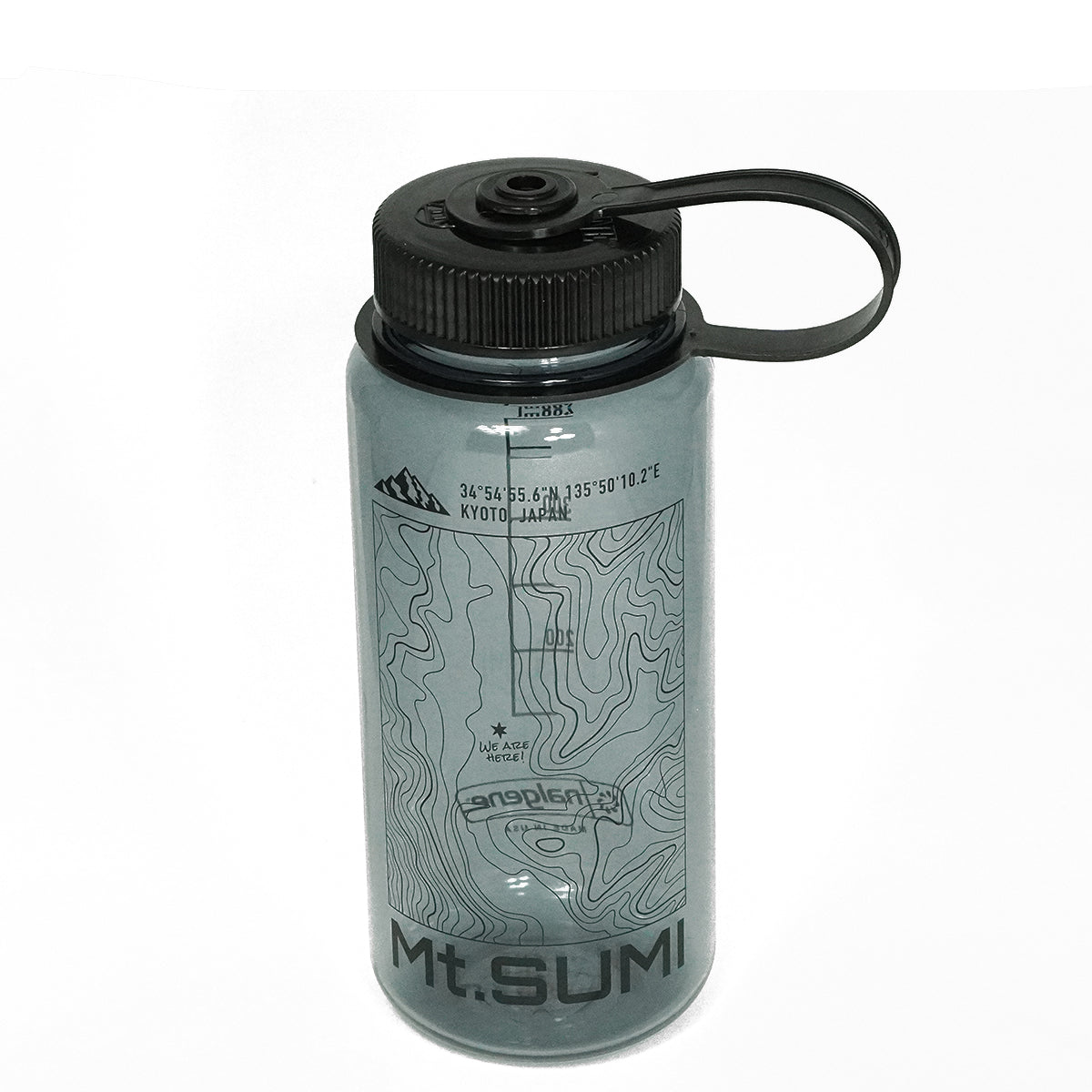 Mt.SUMI別注 Nalgene 広口 0.5L グレー / Mt.SUMI × Nalgene Wide Mouth Water Bottle Gray