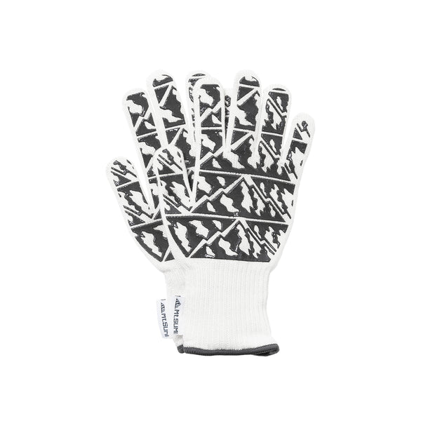【アウトレット】BBQ耐火&耐熱グローブ (ホワイト × マウントスミカラー・キッズ) / BBQ TAIKA&TAINETSU Gloves kids