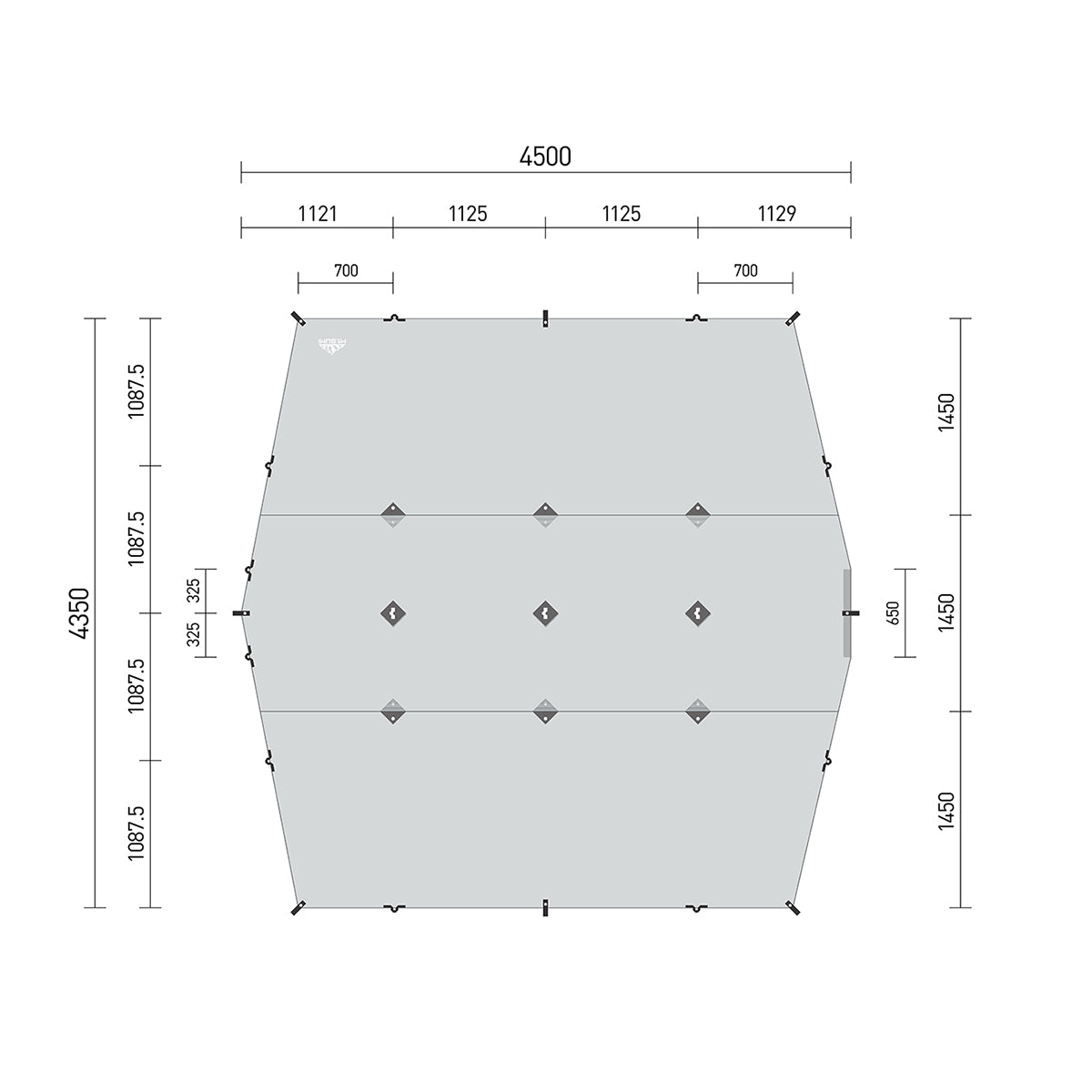 モルフォタープ T/C ノナキャノピー / MorphoTarp T/C NonaCanopy