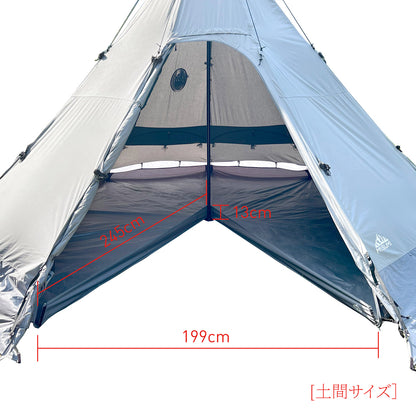 グランドシート (ストーブテント ノナ T/C) / StoveTent Nona T/C GroundSheet