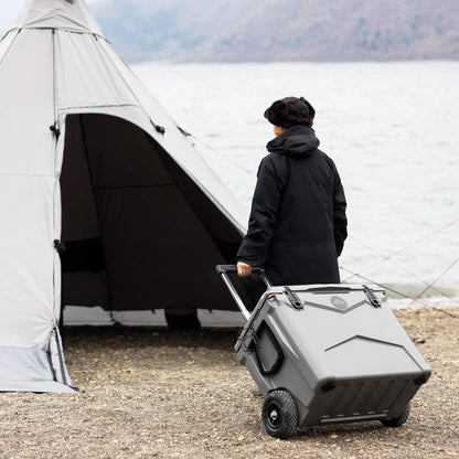 アイスロッククーラー 60QT ローラー / ICE ROCK cooler 60QT Roller