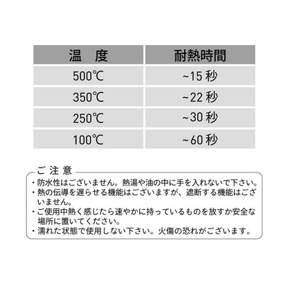 【アウトレット】BBQ耐火&耐熱グローブ (ホワイト × マウントスミカラー・キッズ) / BBQ TAIKA&TAINETSU Gloves kids